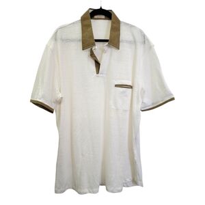 100% Capri  exciting linen  Collared  shirt